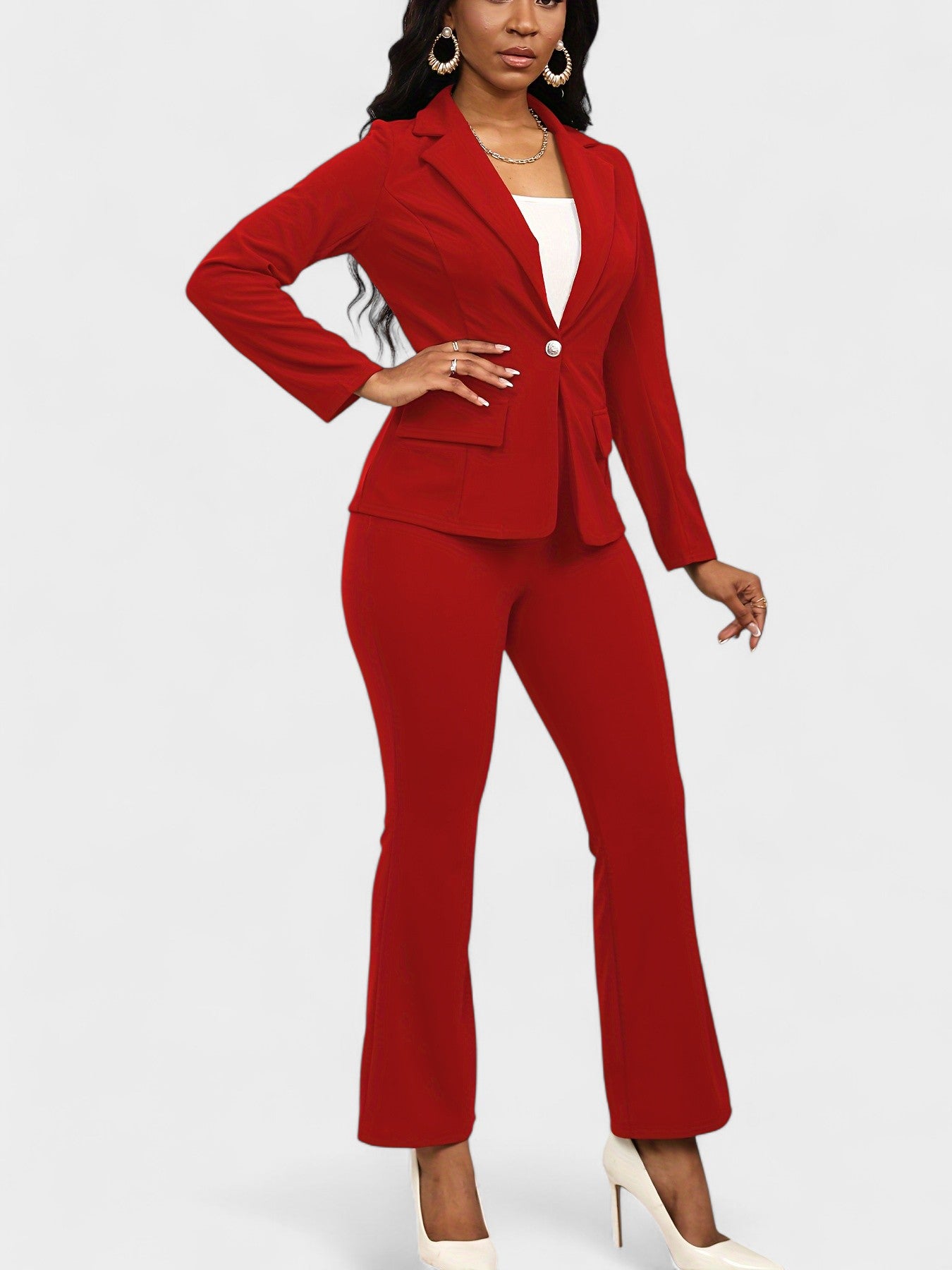 Chic Work Suit Set