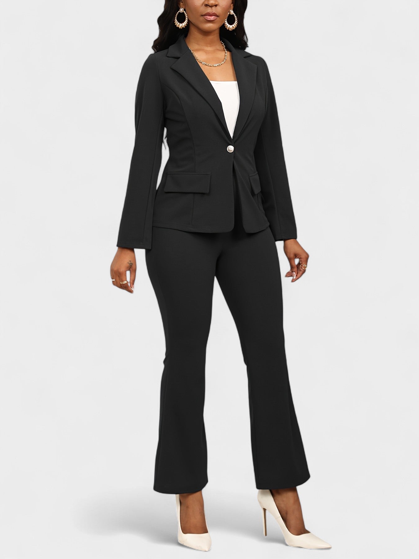 Chic Work Suit Set