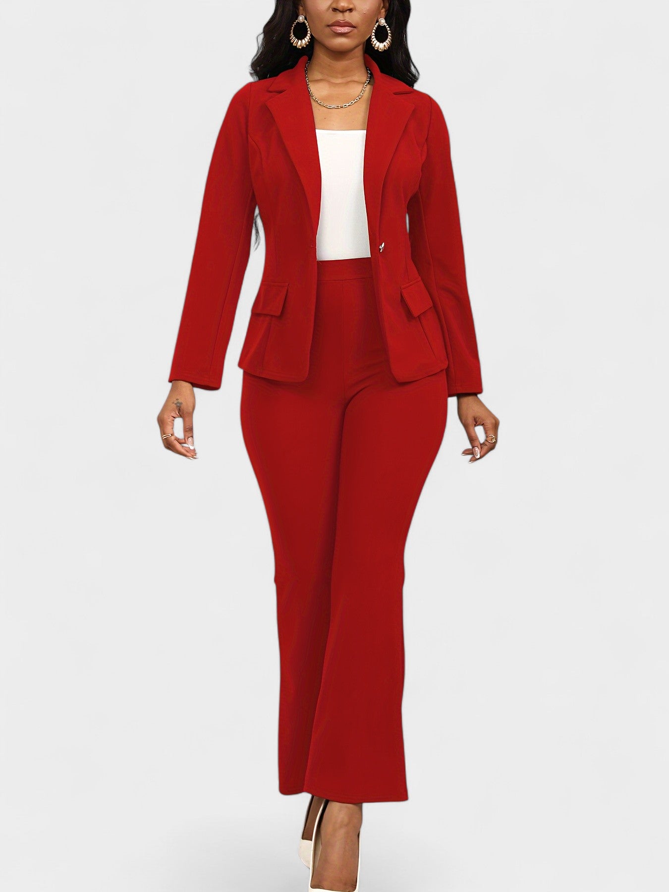 Chic Work Suit Set
