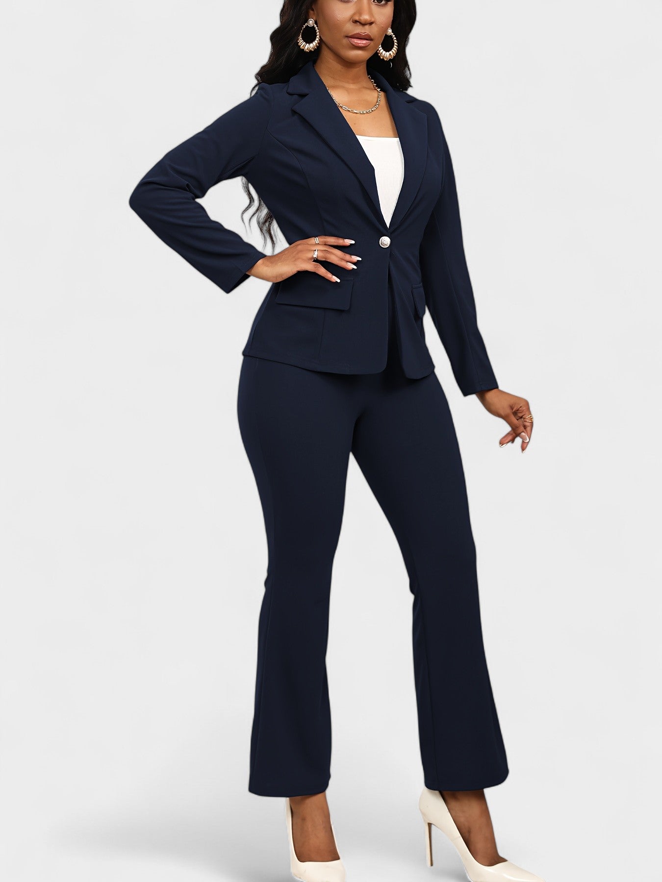 Chic Work Suit Set