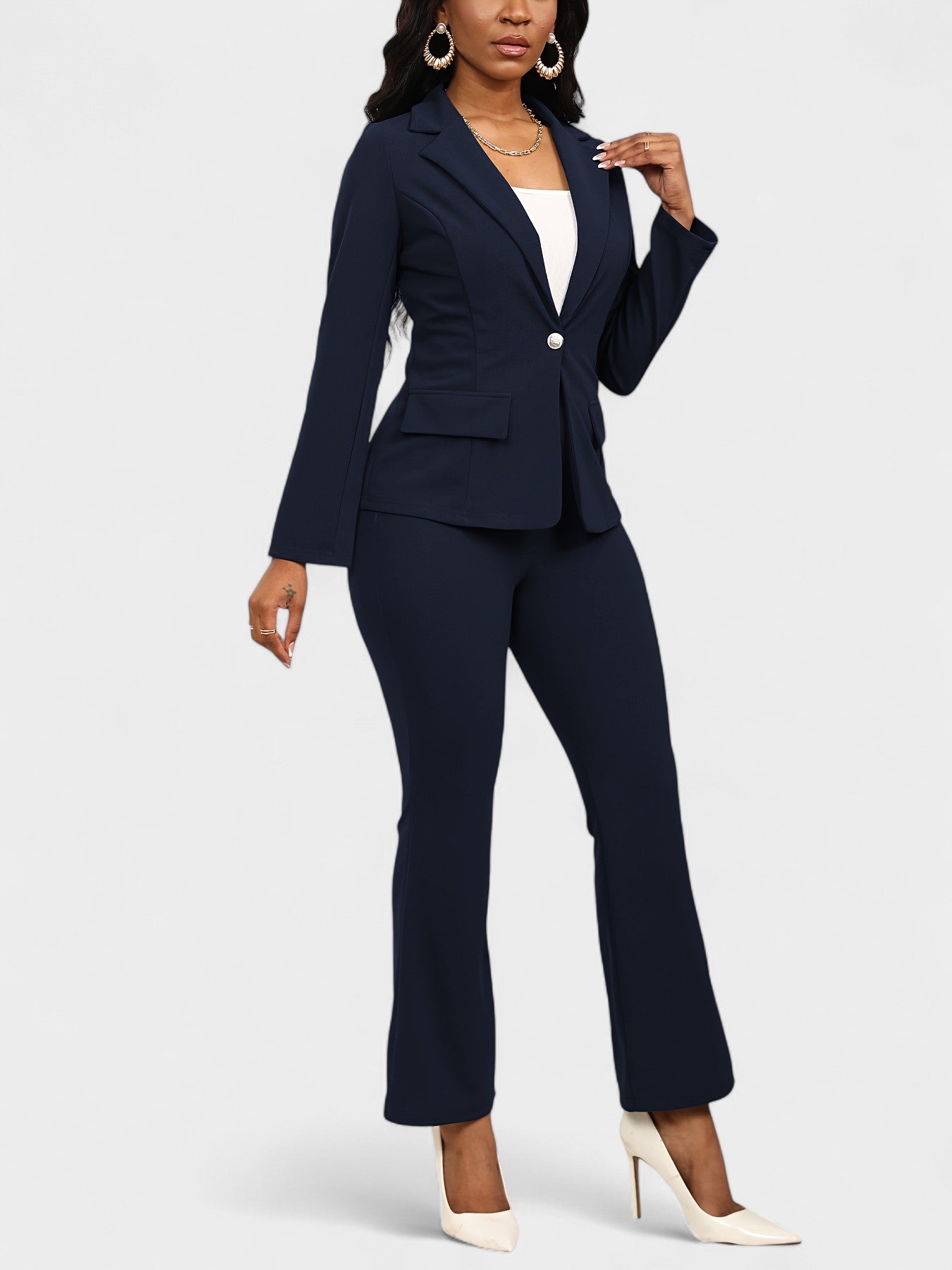Chic Work Suit Set