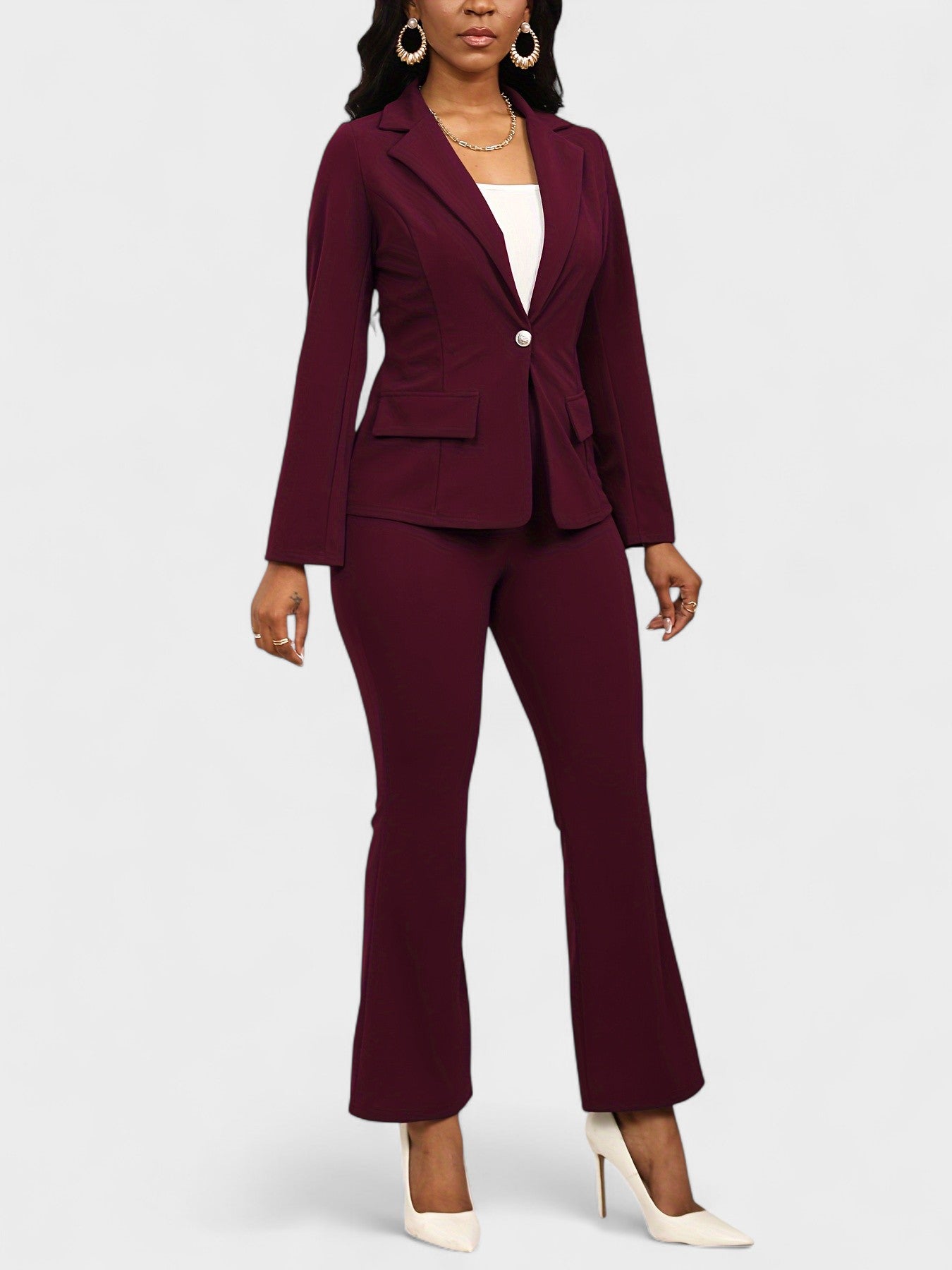 Chic Work Suit Set
