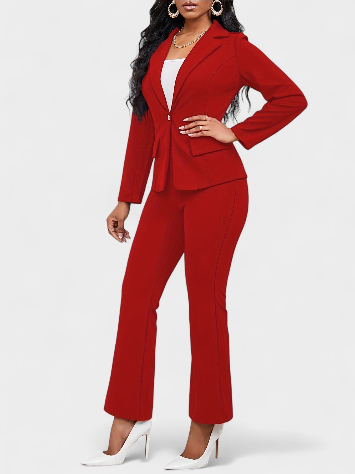 Chic Work Suit Set