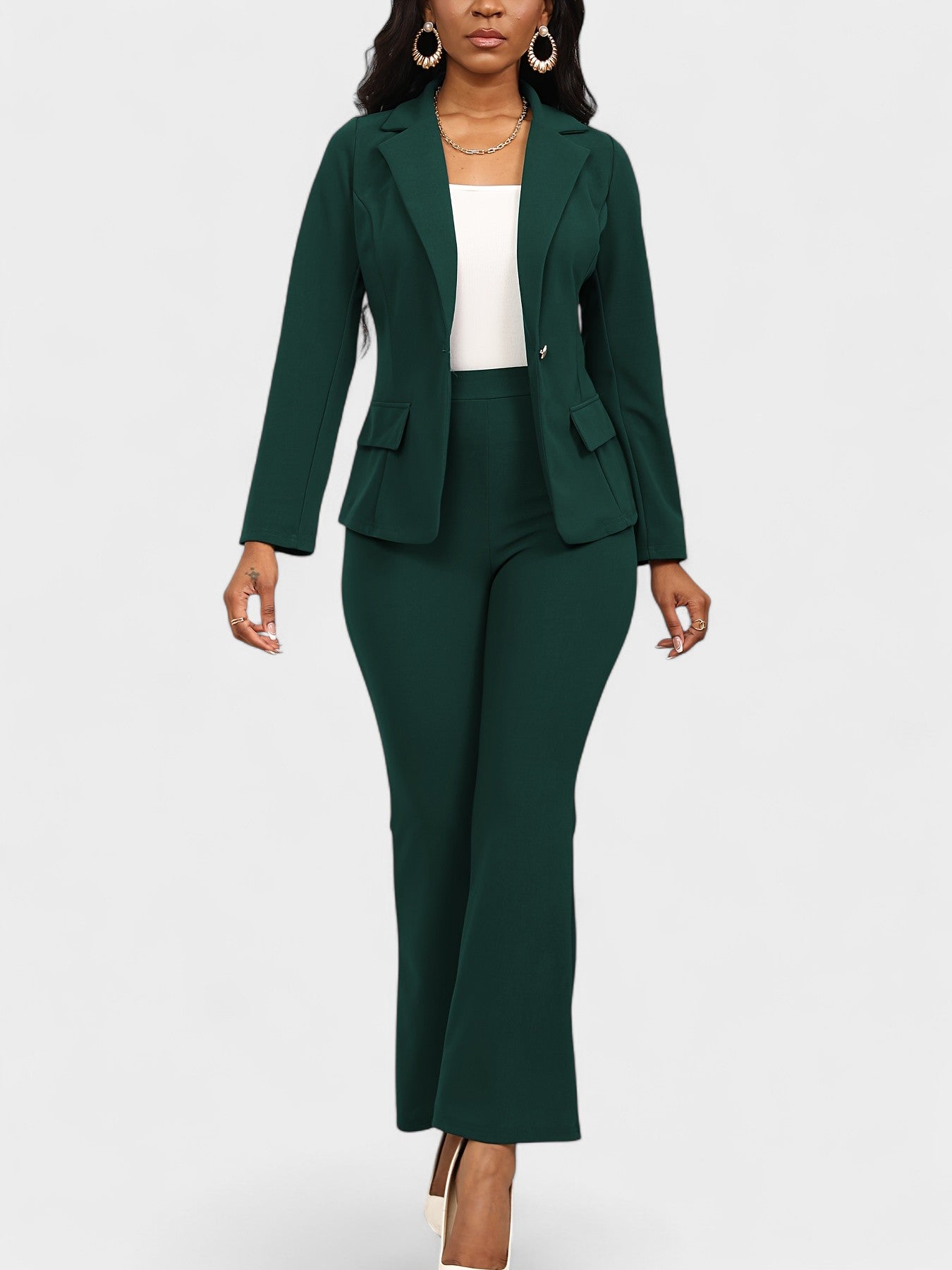 Chic Work Suit Set