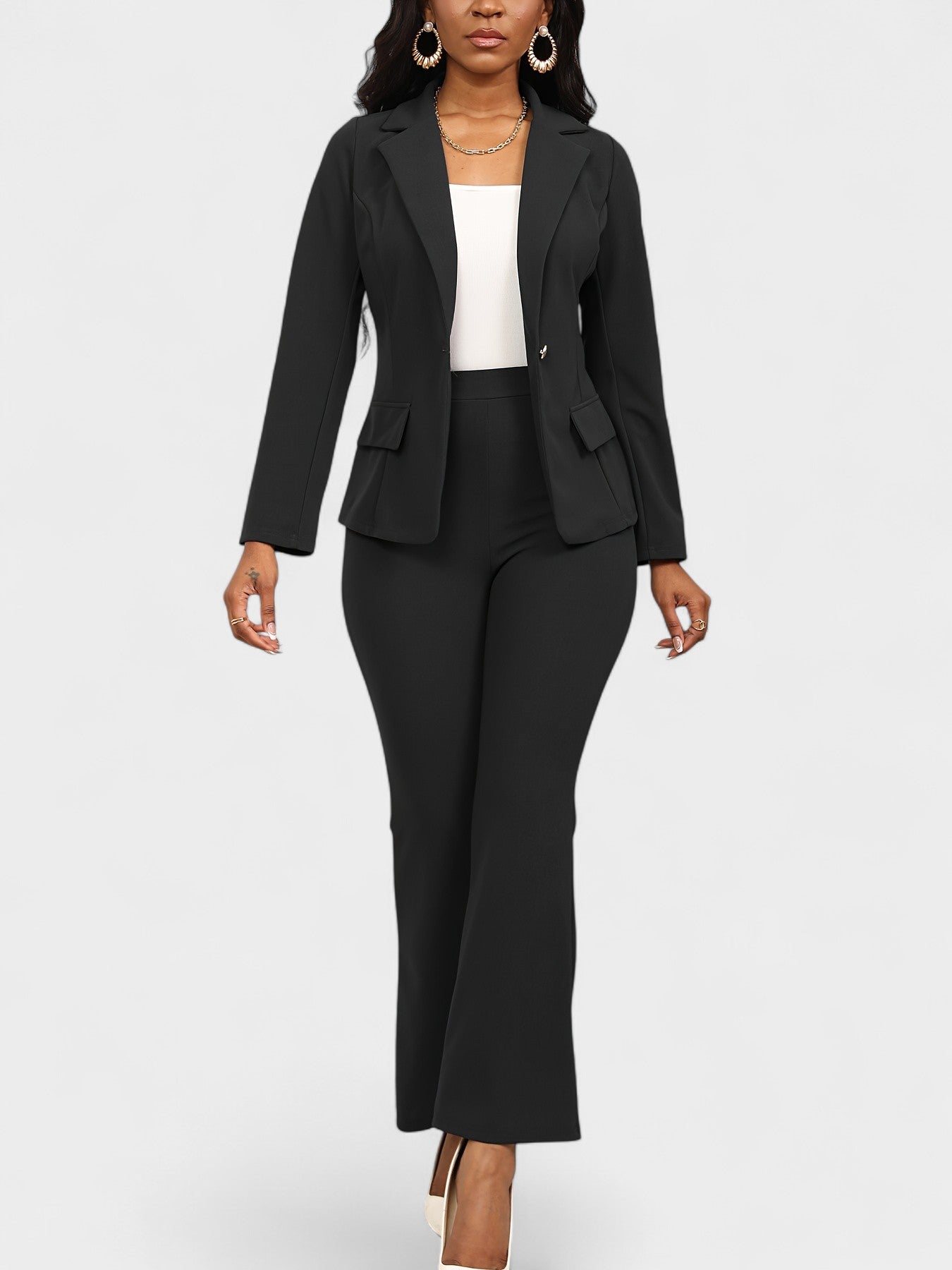 Chic Work Suit Set