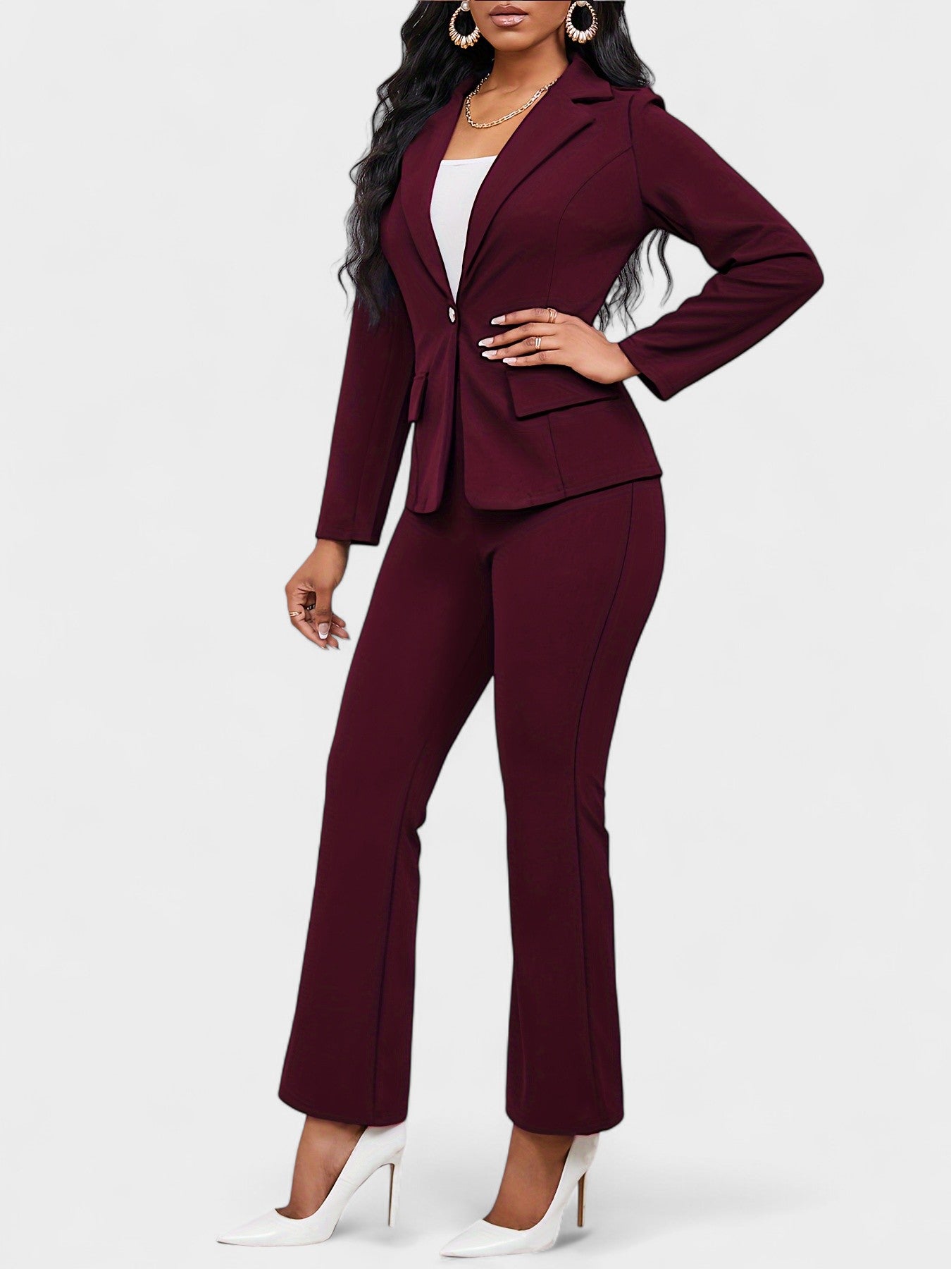 Chic Work Suit Set