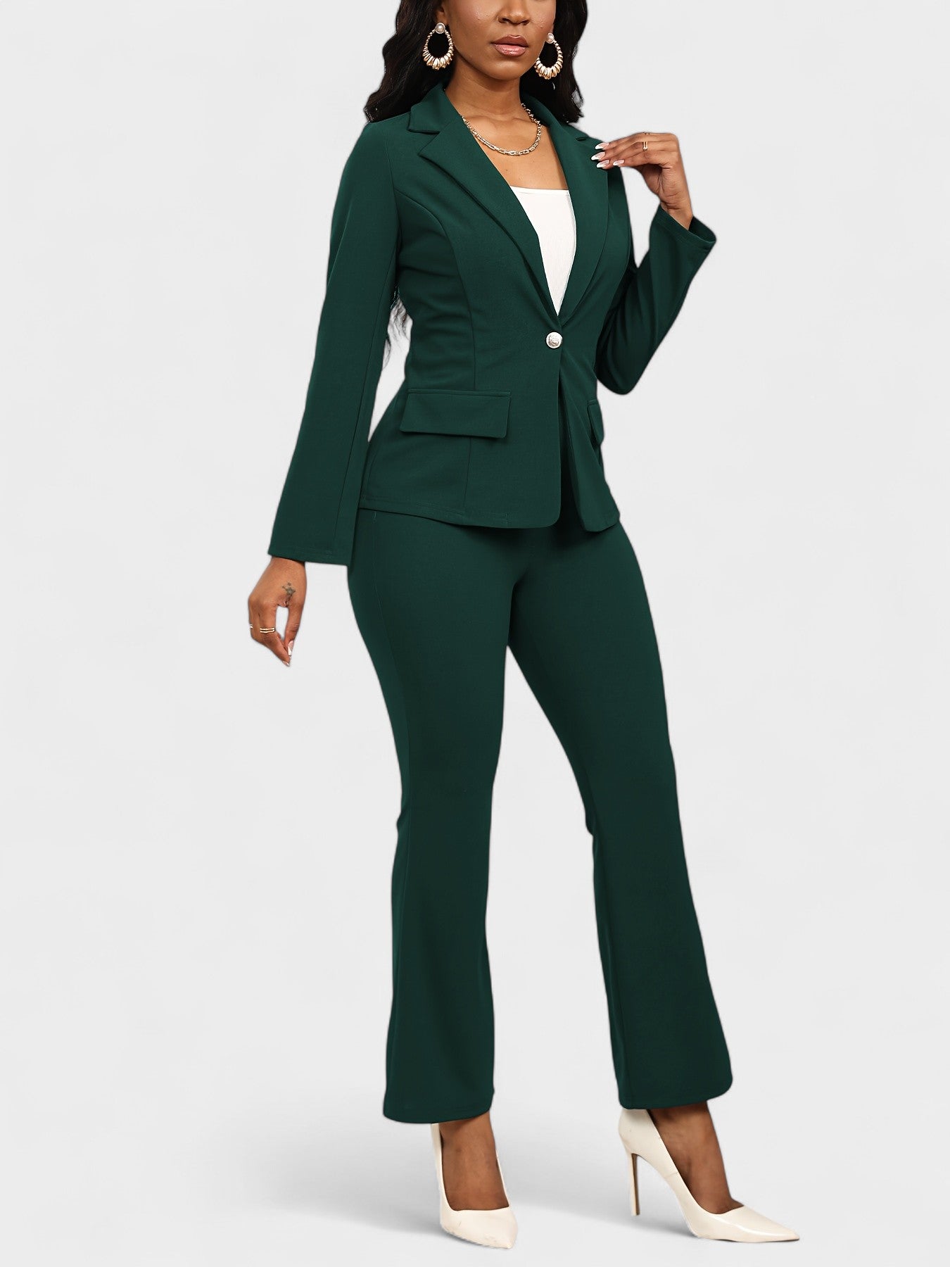 Chic Work Suit Set