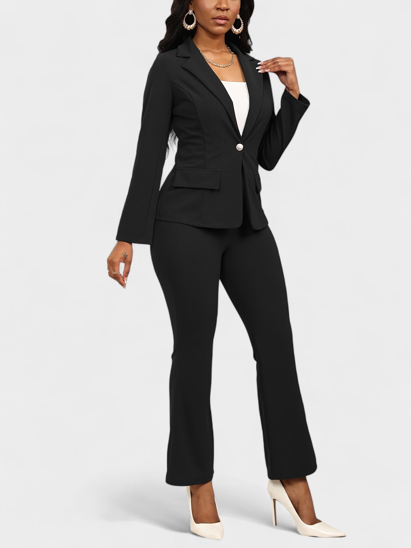 Chic Work Suit Set